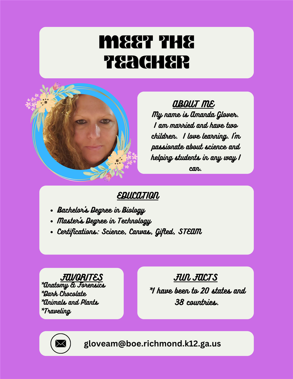 Meet Your Teacher Meet Your Teacher